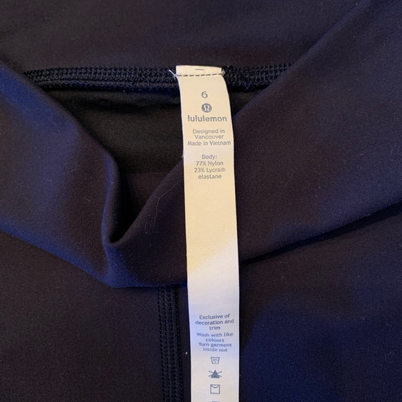 Lululemon Leggings - Small - Navy Blue - Picture 5 of 7